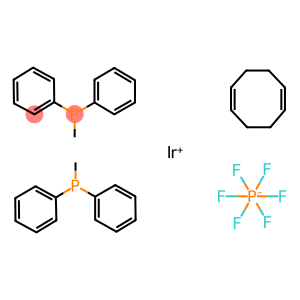(1,5-环辛二烯)双(甲基二苯基磷化氢)铱(Ⅰ)六氟磷酸盐