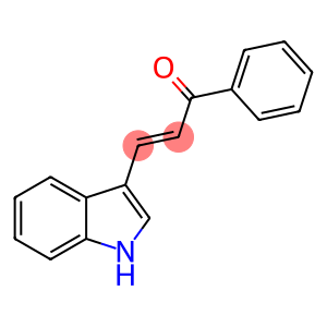 3-(1H-INDOL-3-YL)-1-PHENYL-2-PROPEN-1-ONE