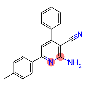 2-amino-6-(4-methylphenyl)-4-phenylnicotinonitrile