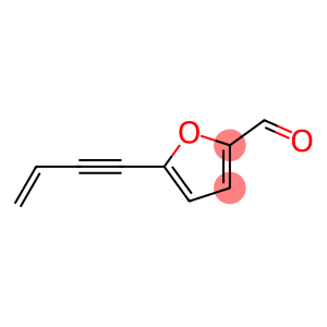 2-Furancarboxaldehyde, 5-(3-buten-1-ynyl)- (9CI)