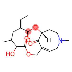 (12ξ,13ξ)-12-Hydroxy-4-methyl-18-nor-4,8-secosenecionan-8,11,16-trione
