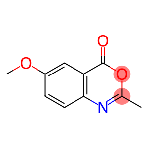 4H-3,1-Benzoxazin-4-one, 6-methoxy-2-methyl-