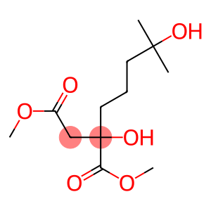 2-Hydroxy-2-(4-hydroxy-4-methylpentyl)succinic acid dimethyl ester