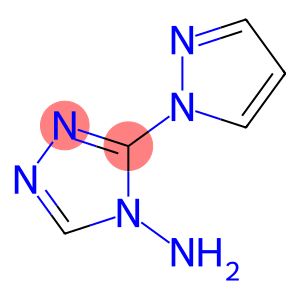 4H-1,2,4-Triazol-4-amine, 3-(1H-pyrazol-1-yl)- (9CI)