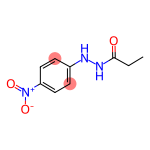 Propionic acid 2-(p-nitrophenyl)hydrazide