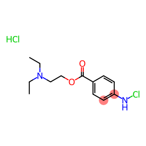2-[(4-amino-2-chlorobenzoyl)oxy]-N,N-diethylethanaminium chloride