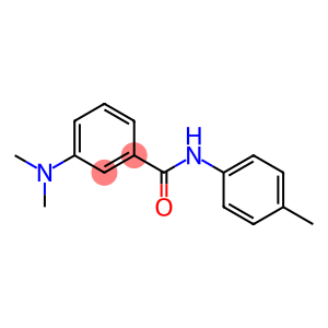 Benzamide, 3-(dimethylamino)-N-(4-methylphenyl)- (9CI)