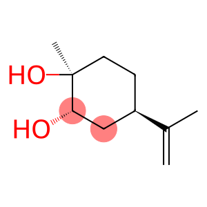 (+)-(1S,2S,4R)-Limonene  glycol,  (+)-1-Hydroxyneodihydrocarveol,  (1S,2S,4R)-(+)-p-Menth-8-en-1,2-diol,  (1S,2S,4R)-(+)-4-Isopropenyl-1-methylcyclohexan-1,2-diol,  (1S,2S,4R)-8-p-Menth-8-ene-1,2-diol