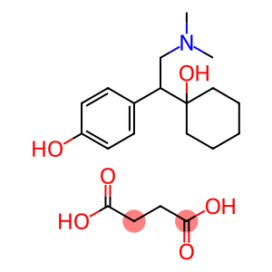 4-(2-(二甲基氨基)-1-(1-羟基环己基)乙基)苯酚琥珀酸盐一水物