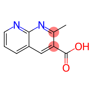 1,8-naphthyridine-3-carboxylic acid, 2-methyl-