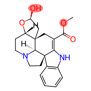 (5α,12β,19α,21R)-2,3-Didehydro-6α,21-epoxy-21-hydroxyaspidospermidine-3-carboxylic acid methyl ester