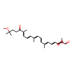 1,2-Dihydro-1-methoxy-4-oxo-12'-apo-ψ,ψ-caroten-12'-al