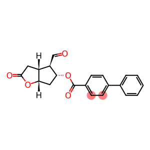 (3aR,4R,5R,6aS)-4-Formyl-2-oxo-3,3a,4,5,6,6a-hexahydrocyclopenta[b]furan-5-yl] 4-Phenylbenzoate