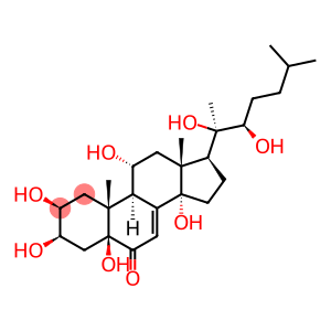 MurA,  2β,3β,5β,11α,14α,20R,22R-Heptahydroxycholest-7-en-6-one