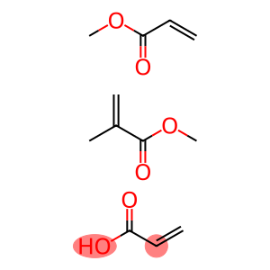 2-Propenoic acid, 2-methyl-, methyl ester, polymer with methyl 2-propenoate and 2-propenoic acid, ammonium salt