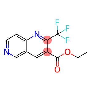 1,6-Naphthyridine-3-carboxylic acid, 2-(trifluoromethyl)-, ethyl ester
