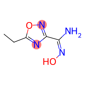 1,2,4-Oxadiazole-3-carboximidamide,5-ethyl-N-hydroxy-(9CI)
