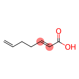 2,6-Heptadienoic acid,predominantly trans