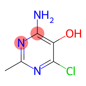 4-amino-6-chloro-2-methylpyrimidin-5-ol