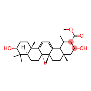 Oleana-11,13(18)-dien-29-oic acid, 3,21-dihydroxy-, methyl ester, (3be ta,20alpha,21alpha)-