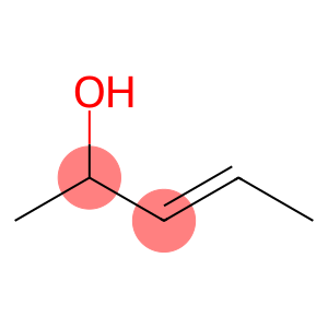 3-戊烯-2-醇,主要为反式