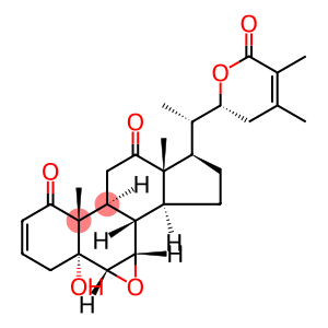(22R)-6α,7α-Epoxy-5,22-dihydroxy-1,12-dioxo-5α-ergosta-2,24-dien-26-oic acid δ-lactone