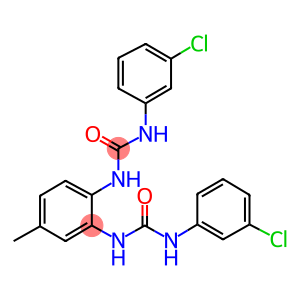 N-(2-{[(3-chloroanilino)carbonyl]amino}-4-methylphenyl)-N'-(3-chlorophenyl)urea