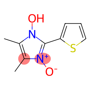 1H-Imidazole, 1-hydroxy-4,5-dimethyl-2-(2-thienyl)-, 3-oxide (9CI)