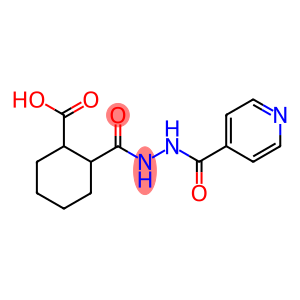2-[(2-isonicotinoylhydrazino)carbonyl]cyclohexanecarboxylic acid