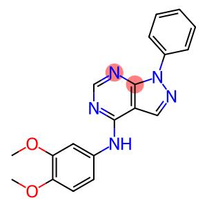 N-(3,4-dimethoxyphenyl)-1-phenyl-1H-pyrazolo[3,4-d]pyrimidin-4-amine