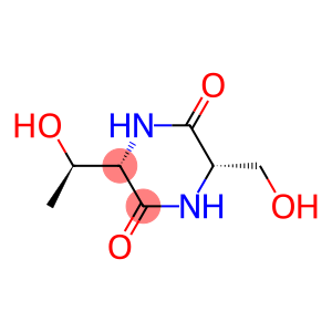 2,5-Piperazinedione,3-[(1R)-1-hydroxyethyl]-6-(hydroxymethyl)-,(3S,6S)-(9CI)