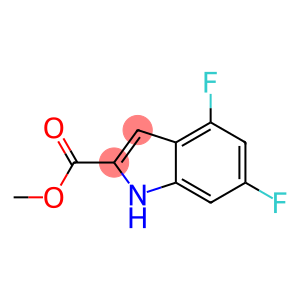 1H-Indole-2-carboxylic acid, 4,6-difluoro-, methyl ester