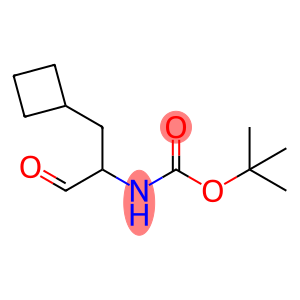 tert-butyl N-(1-cyclobutyl-3-oxopropan-2-yl)carbamate