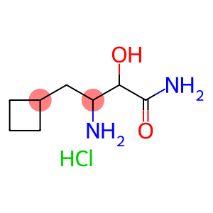 CyclobutanebutanaMide, β-aMino-α-hydroxy-, hydrochloride