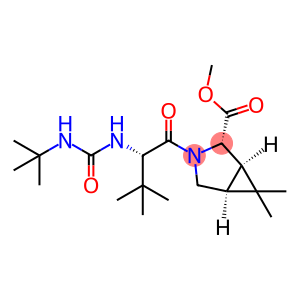 (1R,2S,5S)-3-[(2S)-2-[[[叔丁基氨基]羰基]氨基]-3,3-二甲基-1-氧代丁基]-6,6-二甲基-3-氮杂双环[3.1.0]己烷-2-羧酸甲酯