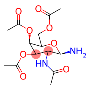 (2R,3R,4R,5R,6R)-5-acetamido-2-(acetoxymethyl)-6-aminotetrahydro-2H-pyran-3,4-diyl diacetate