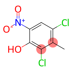 6-nitro-2,4-dichloro-3-methylphenol