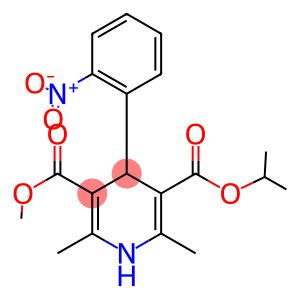 3-isopropyl 5-methyl 4-{2-nitrophenyl}-2,6-dimethyl-1,4-dihydro-3,5-pyridinedicarboxylate