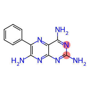 三氨喋啶, 氨苯蝶啶, 2,4,7-三氨基-6-苯基蝶啶