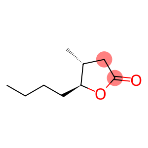 2(3H)-Furanone, 5-butyldihydro-4-methyl-, (4R,5S)-rel-