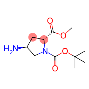 (2S,4R)-1-tert-butyl 2-methyl 4-aminopyrrolidine-1,2-dicarboxylate