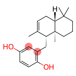 1,4-Benzenediol, 2[(1,4,4a,5,6,7,8,8a-octhydro-2,5,5,8a-trtramethyl-1-naphthalenyl]-, [1R-(1-alpha,-4