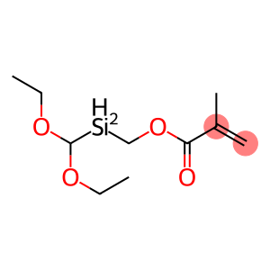 2-Propenoic acid, 2-methyl-, (diethoxymethylsilyl)methyl ester