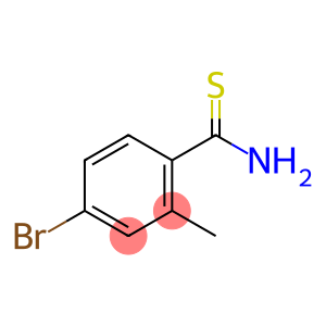 4-bromo-2-methylbenzenecarbothioamide