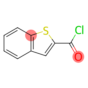 2-(Chlorocarbonyl)-1-benzothiophene, 1-Benzothiophene-2-carbonyl chloride