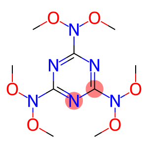 2,4,6-三( (N,N-二羟甲基氨基)-1,3, 5-三嗪