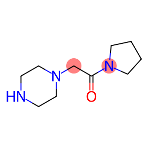 2-(1-piperazinyl)-2-(1-pyrrolidinyl)ethenone