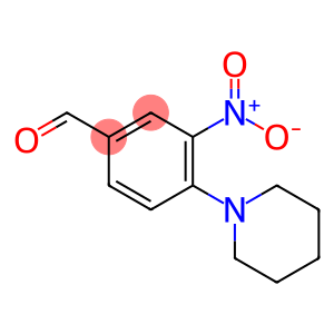 3-NITRO-4-PIPERIDINOBENZENECARBALDEHYDE