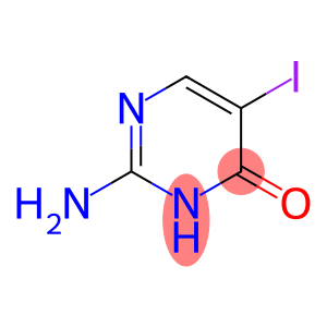 4(3H)-Pyrimidinone, 2-amino-5-iodo-
