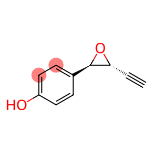 Phenol, 4-[(2R,3R)-3-ethynyl-2-oxiranyl]-, rel-